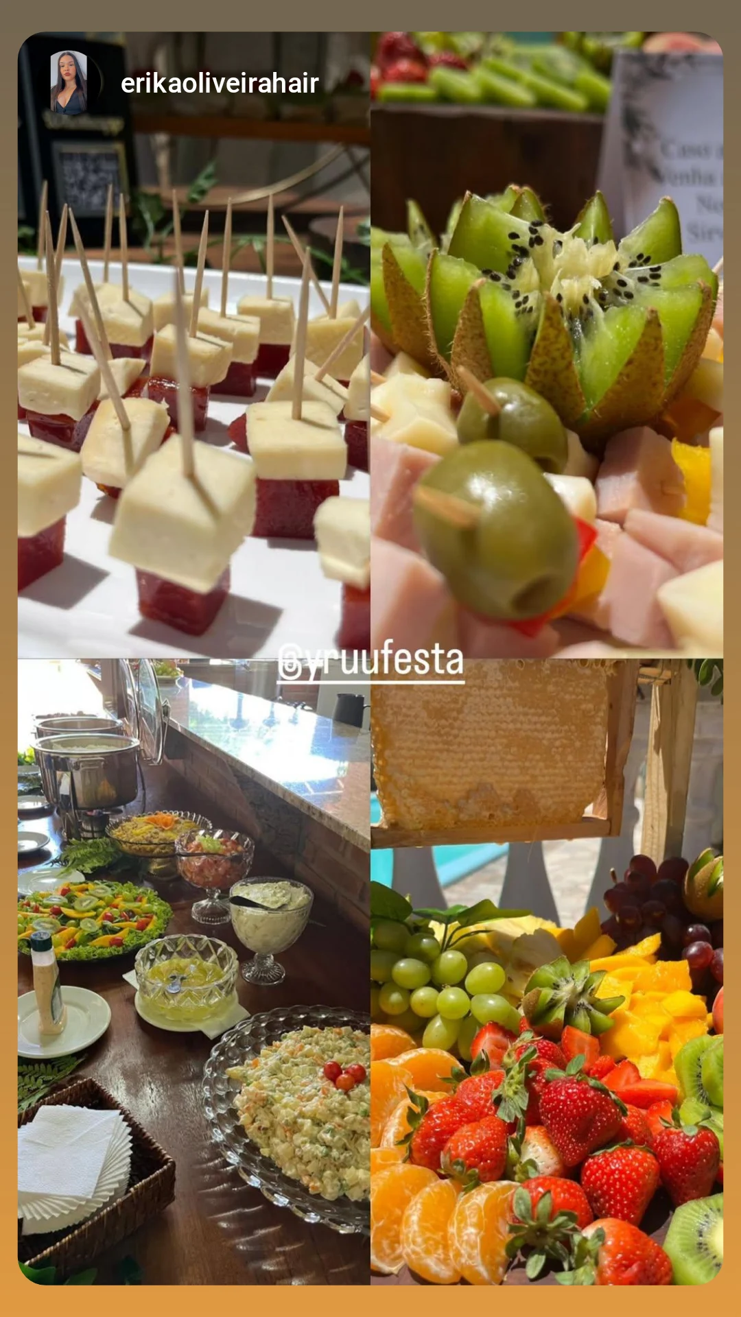 Avaliação de cliente recomendando a Yruu Festa